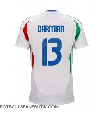 Italien Matteo Darmian #13 Replika Bortatröja EM 2024 Kortärmad